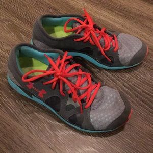 Under Armour shoes.